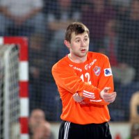 Torhter mit Ostseehallen- Erfahrung: Birkir Ivar Gudmundsson spielte schon mit Haukar Hafnafjrdur (ISL) in Kiel.