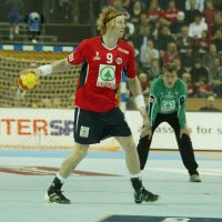 Hinterlie einen starken Eindruck bei den WM-Spielen in Kiel: Nordhorns norwegischer Spielmacher Brge Lund.