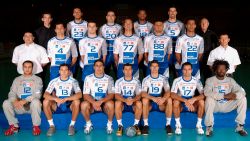 Das Team von Montpellier HB: Erster Gegner des THW in der  Gruppenphase der Champions League.