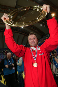 Endlich Europameister! Lars Christiansen ist auch in  dieser Saison wieder bester Torschtze in Flensburg.