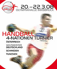 Das Vier-Nationen-Turnier mit Deutschland, sterreich, Schweden und Tunesien findet vom 20.-22.03.2008 in Innsbruck statt.