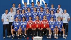 Das Team von Drammen HK: Zweiter Gegner des THW in der  Gruppenphase der Champions League.