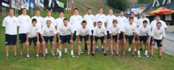 Das Team von Metalurg Skopje: Erster Gegner des THW in der  Gruppenphase der Champions League.