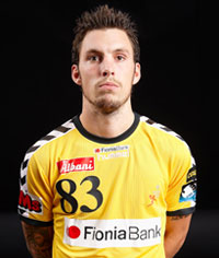 In Top-Form: Der schwedische Linksauen Fredrik Petersen erzielte in den letzten drei Partien gegen Kiel, Skjern und Barcelona  insgesamt unglaubliche 31 Treffer.