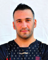 Guillaume Saurina, Torschtzenknig der franzsischen Liga in der vergangenen Saison, kam aus Nimes.