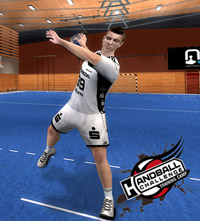 Der virtuelle Filip Jicha ist einer der Stars beim "Handball Challenge Trainingscamp".