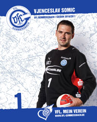 Der neue Torhter Vjenceslav Somic ist einer von nun vier Kroaten im Kader des VfL Gummersbach.