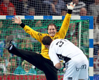 Mattias Andersson war der Matchwinner fr den TV Growallstadt.