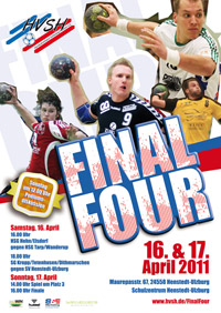 Das erste "Final Four" um den HVSH-Pokal der Mnner findet am 16./17. April in Henstedt-Ulzburg statt.