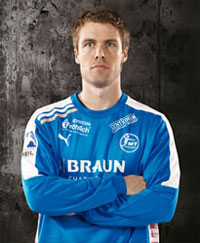 Per Sandstrm kam vom HSV Hamburg und spielt bislang eine groartige Saison bei der MT Melsungen.