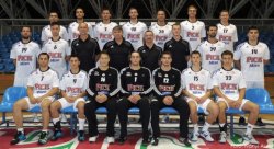 Das Team von Pick Szeged: Auftaktgegner des THW in der  Gruppenphase der Champions League.