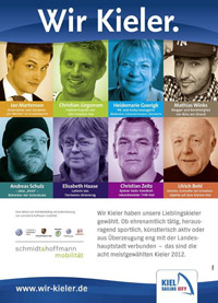 Christian Zeitz ist eines der acht Gesichter der "Wir Kieler"-Kampagne.
