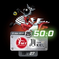 21.03.2012: MT Melsungen - THW Kiel: 19:27