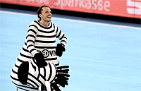Daniel Phlmann als Hein Daddel  in der Werbekampagne der Sparkasse.