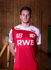 Linkshnder Hannes Lindt konnte mit bislang 17/1 Treffern noch nicht an seine starke Vorsaison anknpfen.