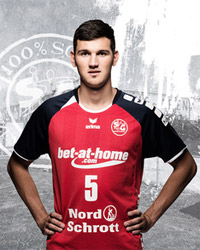 Sptestens seit dem Heimspiel gegen Hamburg ist Drasko Nenadic in der Bundesliga angekommen.