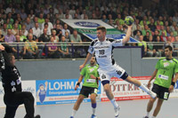 Niclas Ekberg erzielte fnf seiner sechs Treffer im ersten Durchgang.