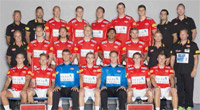Das Team von Aalborg Handball.