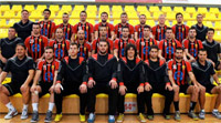 Das Team von HC Vardar Skopje.