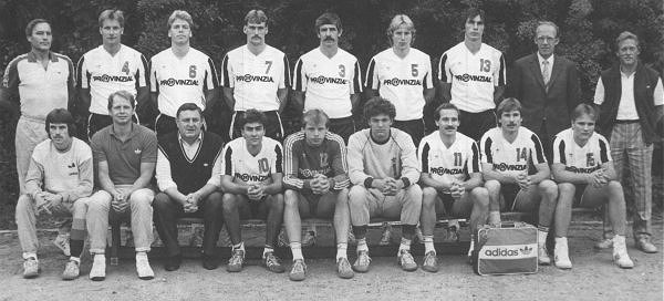 Ein Bild der Mannschaft 1986/87