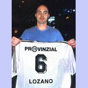 Demetrio Lozano with his new THW shirt.