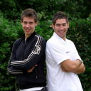 Golfen 2005: Sportliche Familie: THW-Neuzugang Nikola Karabatic brachte zum Saisonauftakt gleich seinen jngeren Bruder Luka, franzsischer Jugendmeister im Tennis, mit.
