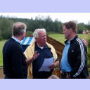 Golfen 2008: THW-Manager Uwe Schwenker, Golf-Club-Prsident Eckhard Jensen und THW-Trainer Alfred Gislason.