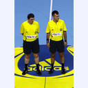 The serbian referees Stanojevic / Visekruna.