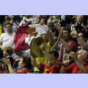 Supporters of BM Ciudad Real.