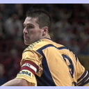 EC 2002 final: Stefan Lvgren - Sweden's captain.
