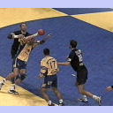EM 2002-Finale: Petersen und Wislander.