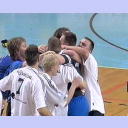 EHF cup finale 2002, 2nd leg: Cheering.