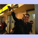 EHF cup finale 2002, 2nd leg: The captain with the trophy.