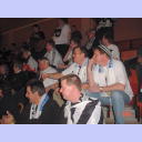 Gteborg-Tour 2003: Stimmung durch die Zebra-Fans.