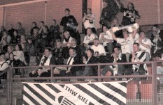 Die THW-Fans hatten die Lisebergshalle in Gteborg fest im Griff.