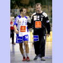 CL 2005/2006, Magdeburg - Montpellier: Guigou and Omeyer.