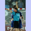Referee Frank Lemme.