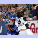 Kim Andersson attacks Ivano Balic.