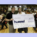 Hummel-Charity-Cup 07: Der THW wurde Dritter.