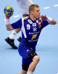 Gudjon Valur Sigurdsson in action.