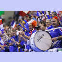 WM 2013: FRA-TUN: Franzsische Fans.