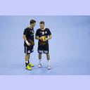 WC 2013: GER-ARG: Martin Strobel and Kevin Schmidt.