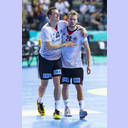 WC 2013: GER-MKD: Dominik Klein und Kevin Schmidt.