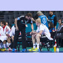 WC 2013: GER-MKD: The German bench.