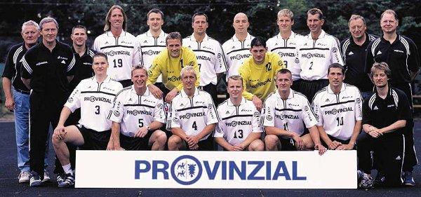 Ein Bild der Mannschaft 2001/2002