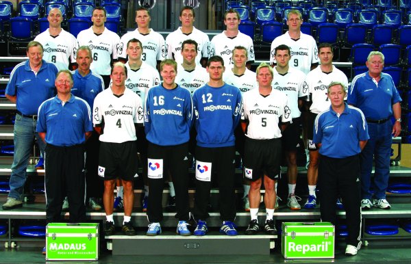 Ein Bild der Mannschaft 2003/2004