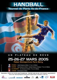 Vom 25. bis 27. März findet in Paris/Bercy ein Vierländerturnier statt.