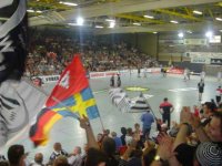 Mehr als 500 THW-Fans hatten die Kreissporthalle Lübbecke im Griff.  200 Fotos vom Spiel.