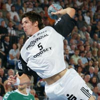 Kim Andersson erzielte bei seinem ersten Heimspiel sechs Tore.