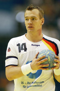 Christian Zeitz erzielte beim Sieg gegen die Slowakei 4 Treffer.